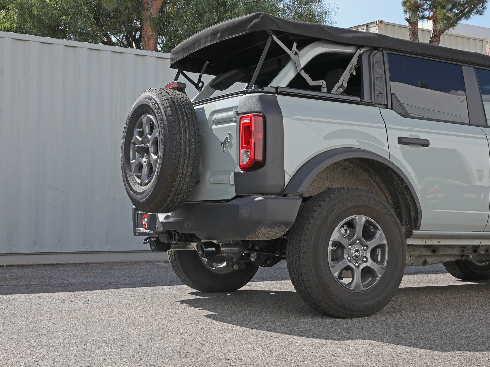 Vulcan Series 3 Inch to 2-1/2 Inch Stainless Steel Cat-Back Exhaust System Ford Bronco 21-26 L4-2.3L Turbo/V6-2.7L Twin Turbo