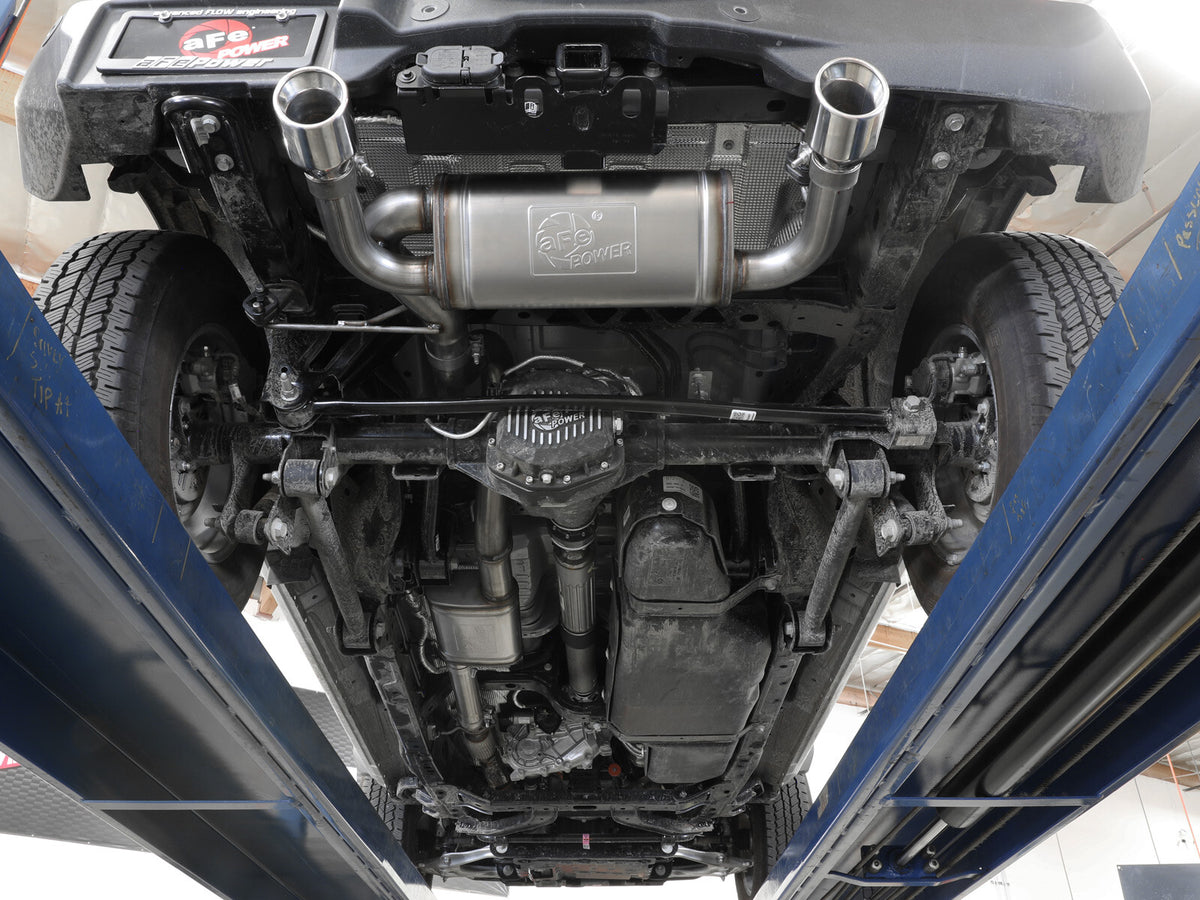 Vulcan Series 3 Inch to 2-1/2 Inch Stainless Steel Cat-Back Exhaust System Ford Bronco 21-26 L4-2.3L Turbo/V6-2.7L Twin Turbo