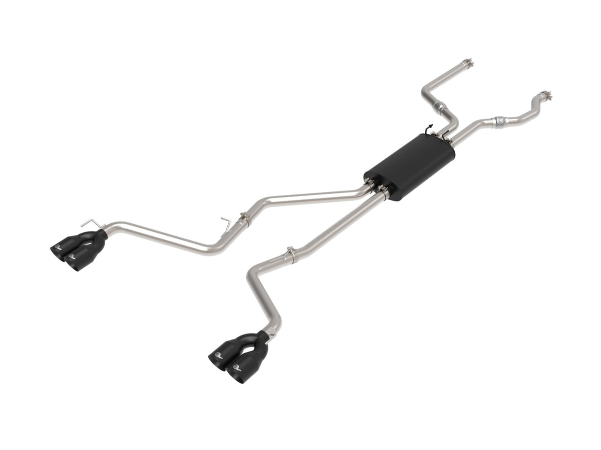 Mach Force-Xp 304 Stainless Steel Cat-Back Exhaust System Ford Explorer St 20-26 V6-3.0L Twin Turbo