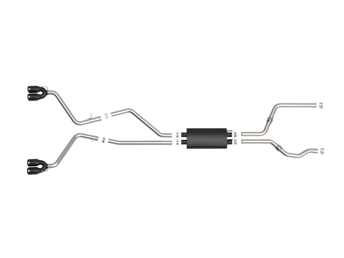 Mach Force-Xp 304 Stainless Steel Cat-Back Exhaust System Ford Explorer St 20-26 V6-3.0L Twin Turbo