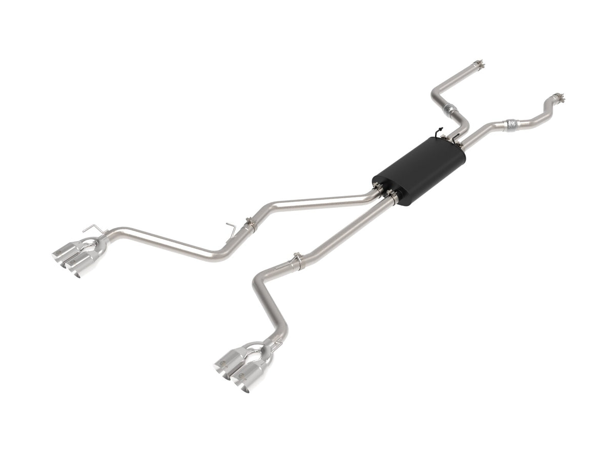 Mach Force-Xp 304 Stainless Steel Cat-Back Exhaust System Ford Explorer St 20-26 V6-3.0L Twin Turbo