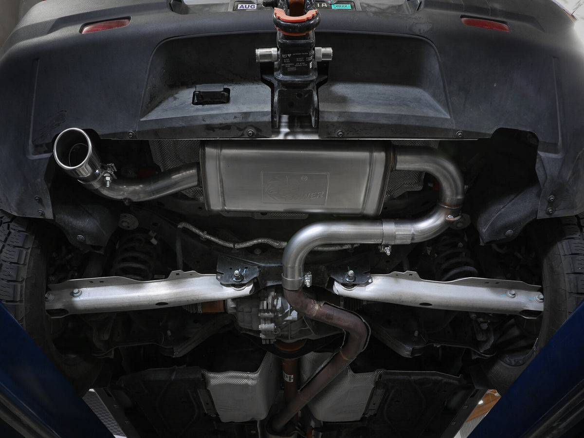 Vulcan Series 2-1/2 Inch 304 Stainless Steel Axle-Back Exhaust Systems Ford Bronco Sport 21-26 L3-1.5L Turbo/L4-2.0L Turbo