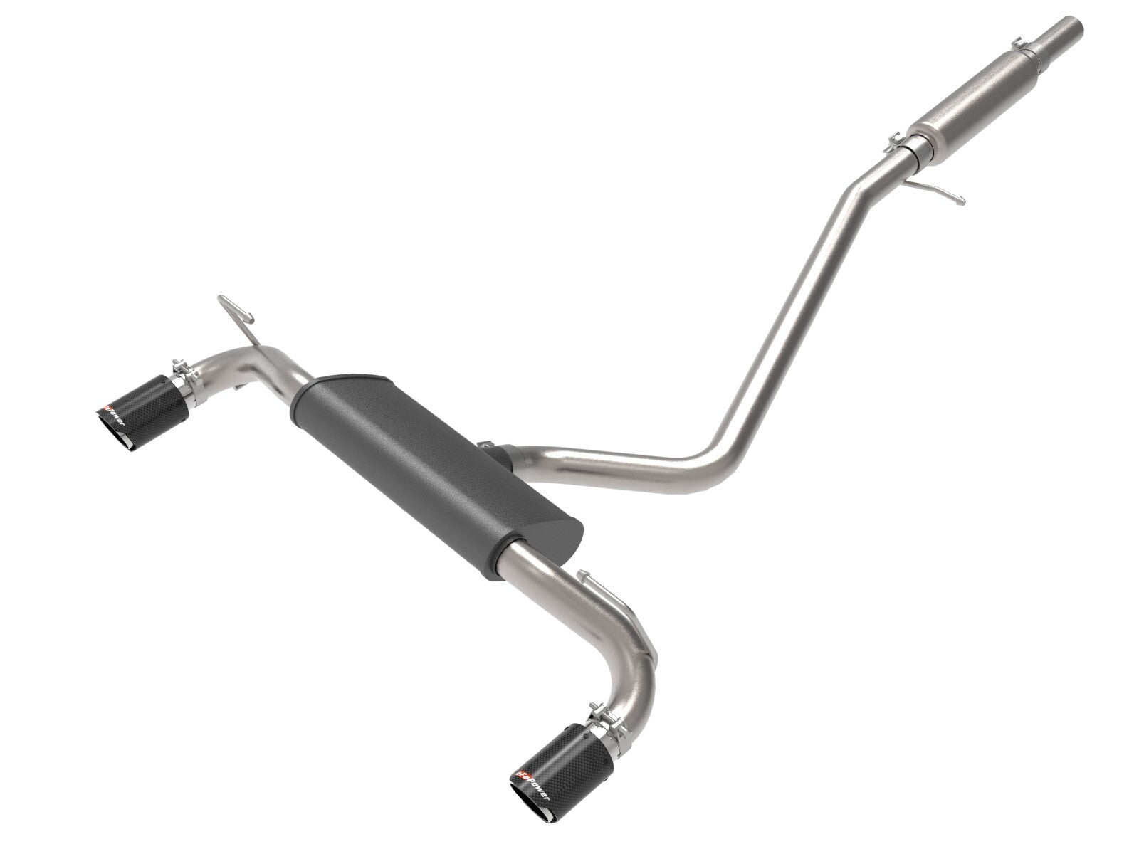 Vulcan Series 2-1/2 Inch 304 Stainless Steel Cat-Back Exhaust System Ford Bronco Sport 21-26 L3-1.5L Turbo/L4-2.0L Turbo