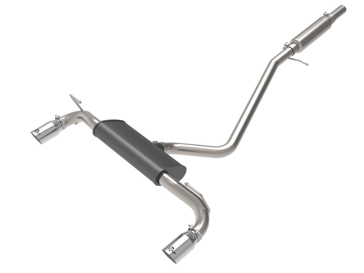 Vulcan Series 2-1/2 Inch 304 Stainless Steel Cat-Back Exhaust System Ford Bronco Sport 21-26 L3-1.5L Turbo/L4-2.0L Turbo
