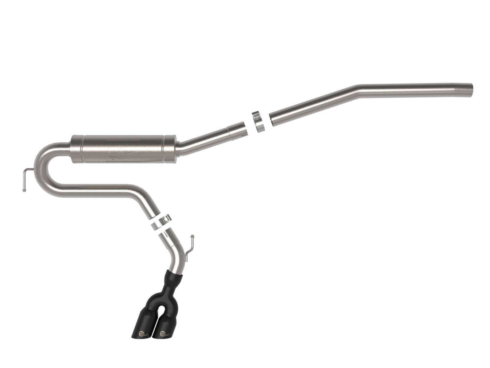 Rebel Series 2-1/2 Inch 304 Stainless Steel Cat-Back Exhaust Ford Maverick 22-26 L4-2.0L Turbo AWD
