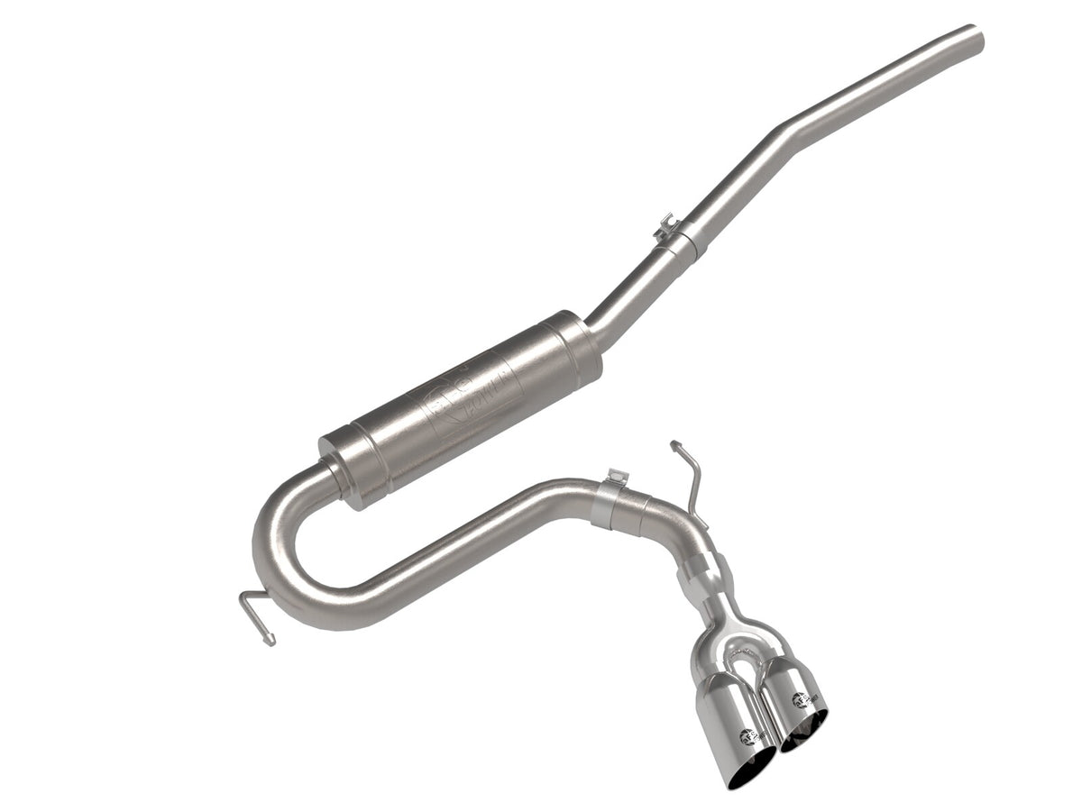 Rebel Series 2-1/2 Inch 304 Stainless Steel Cat-Back Exhaust Ford Maverick 22-26 L4-2.0L Turbo AWD