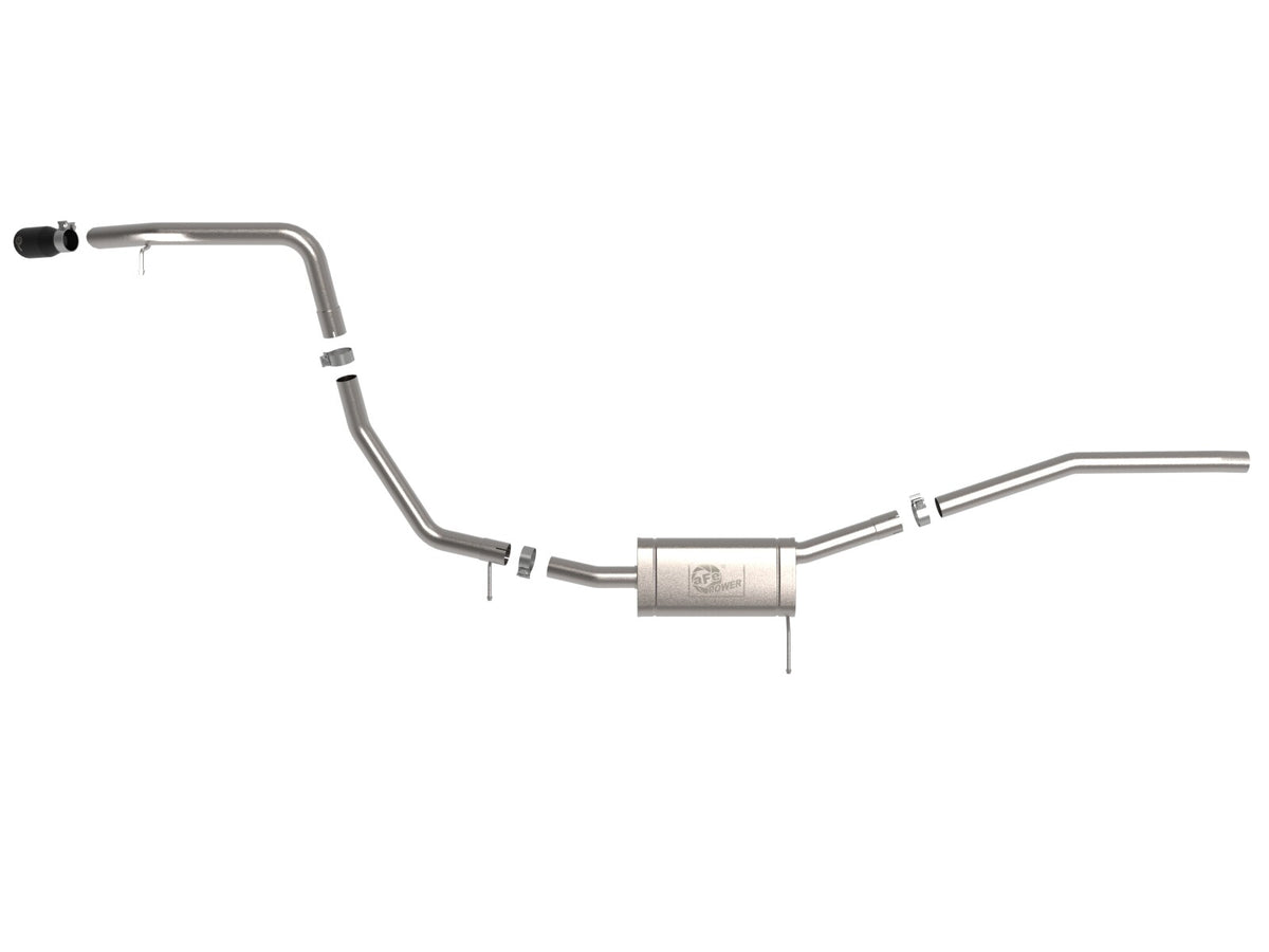 Vulcan Series 2-1/2 Inch 304 Stainless Steel Cat-Back Exhaust Ford Maverick 22-26 L4-2.0L Turbo AWD