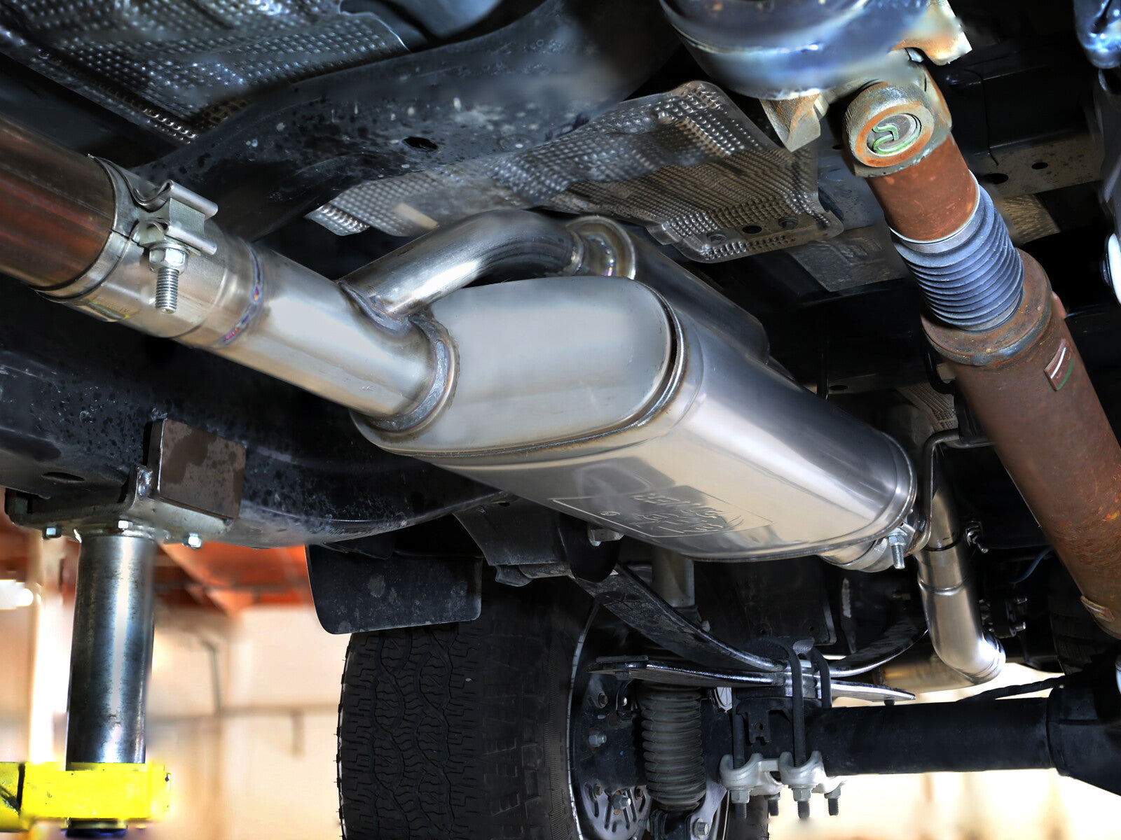 Vulcan Series 2-1/2 Inch to 3 Inch Stainless Steel Cat-Back Exhaust System Ford Ranger 24-26 L4-2.3L Turbo