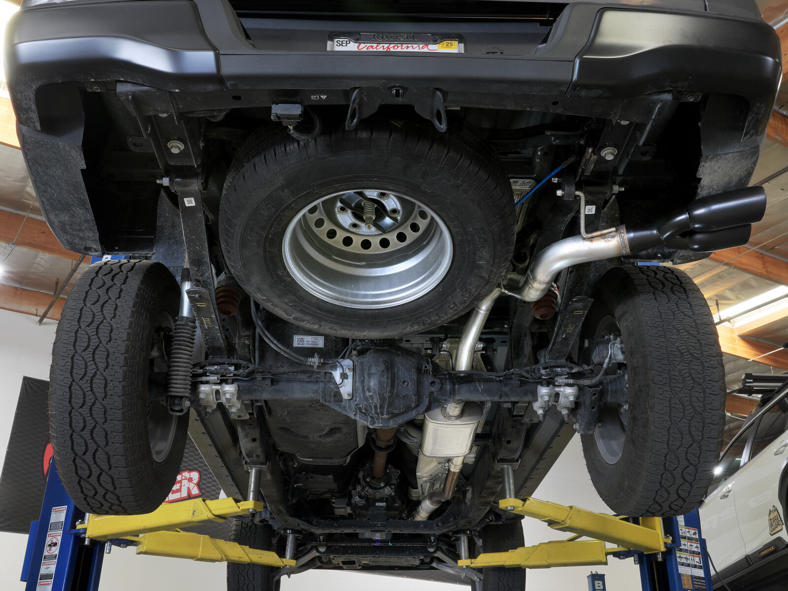 Vulcan Series 2-1/2 Inch to 3 Inch Stainless Steel Cat-Back Exhaust System Ford Ranger 24-26 L4-2.3L Turbo