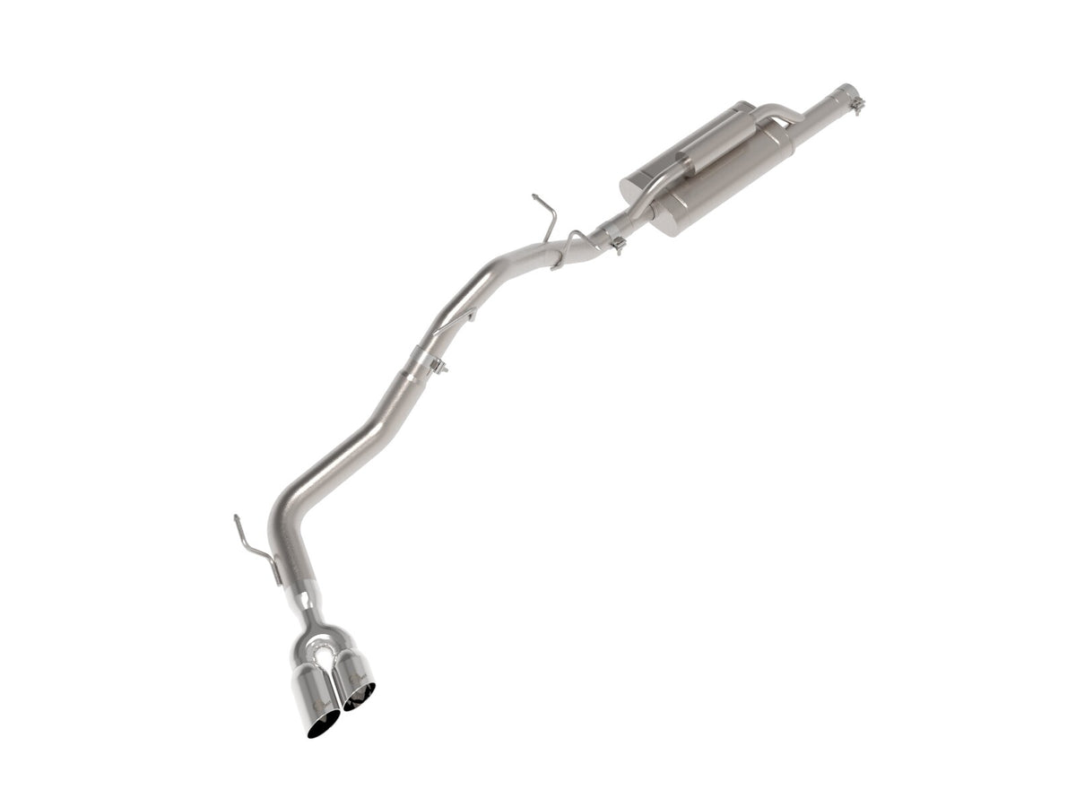 Vulcan Series 2-1/2 Inch to 3 Inch Stainless Steel Cat-Back Exhaust System Ford Ranger 24-26 L4-2.3L Turbo
