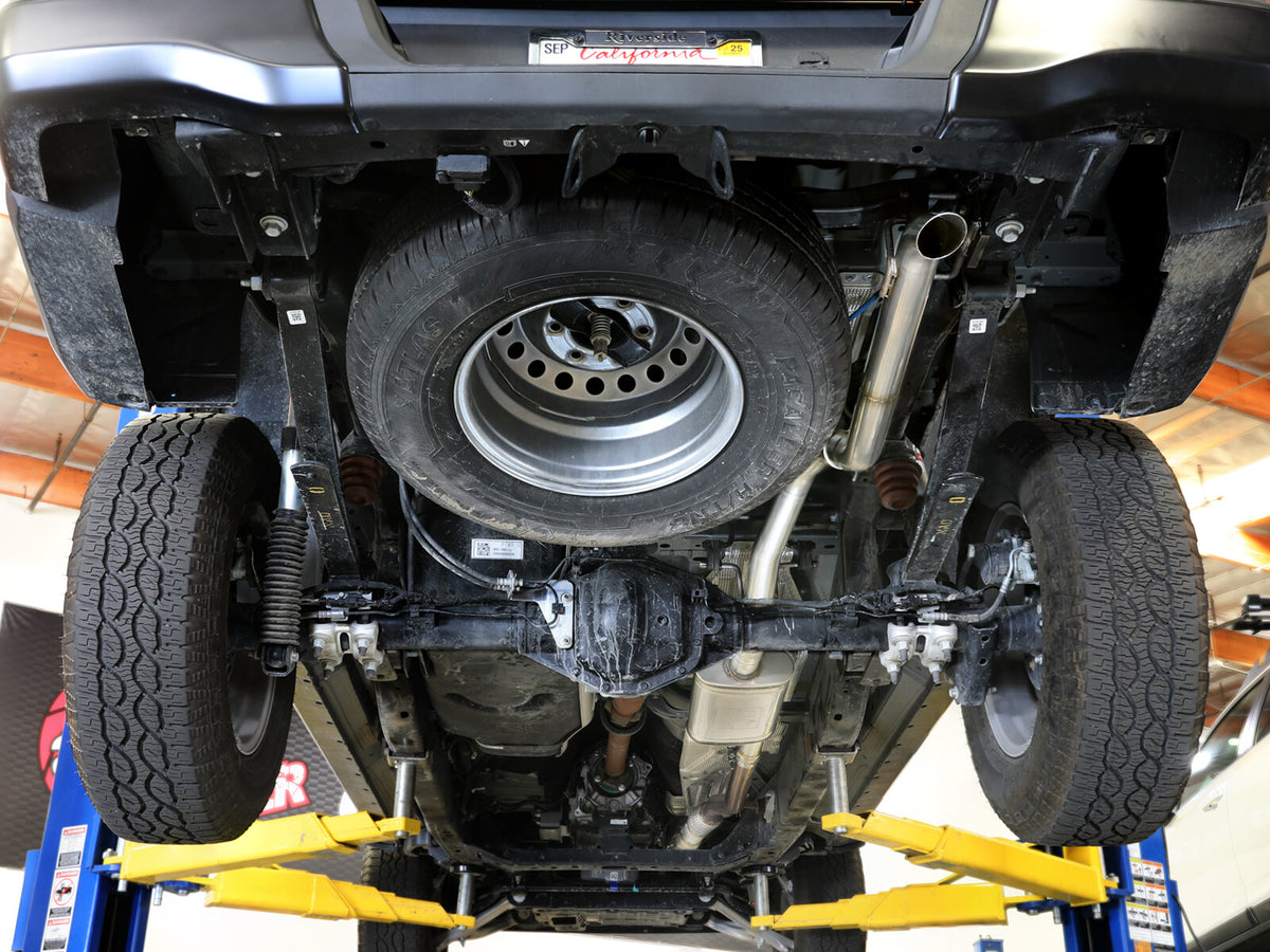 Vulcan Series 2-1/2 Inch 304 Stainless Steel Cat-Back Hi-Tuck Exhaust System Ford Ranger 24-26 L4-2.3L Turbo