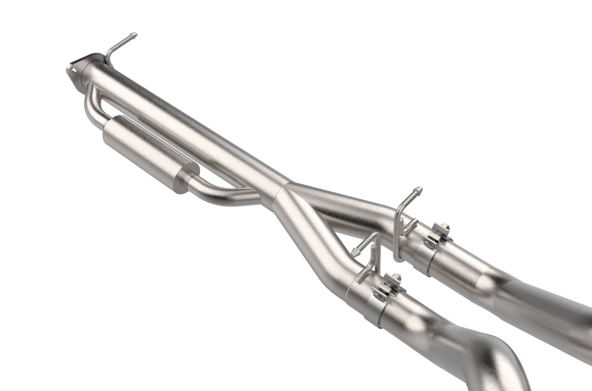 Vulcan Series 3 Inch to 3-1/2 Inch Stainless Steel Cat-Back Exhaust System Ford F-150 Raptor/Raptor R 21-26 V6/V8