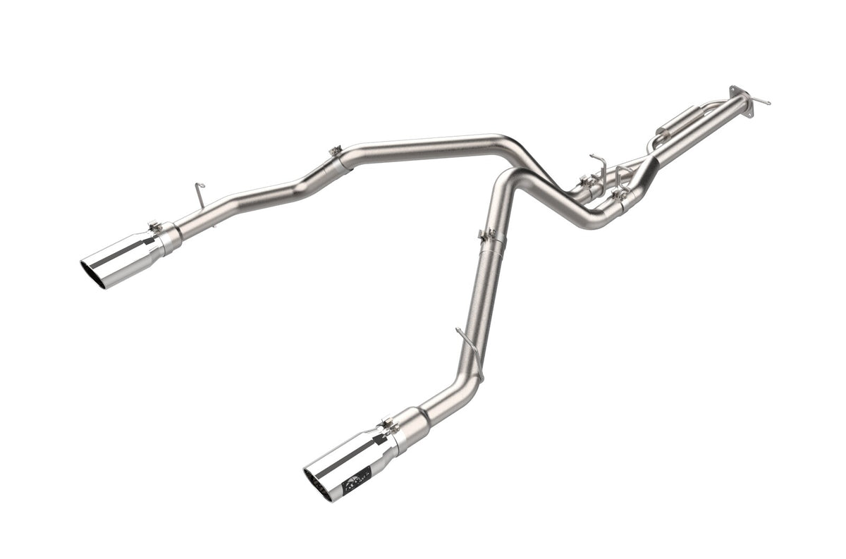 Vulcan Series 3 Inch to 3-1/2 Inch Stainless Steel Cat-Back Exhaust System Ford F-150 Raptor/Raptor R 21-26 V6/V8