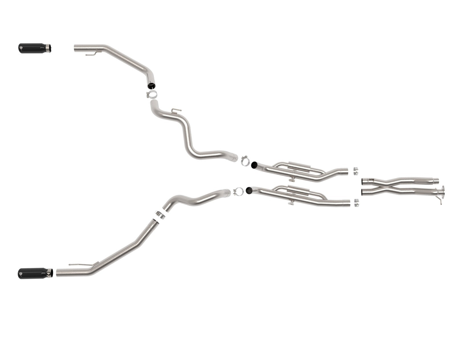 Vulcan Series 3 Inch 304 Stainless Steel Cat-Back Exhaust System Ford Ranger Raptor 24-26 V6-3.0L Twin Turbo