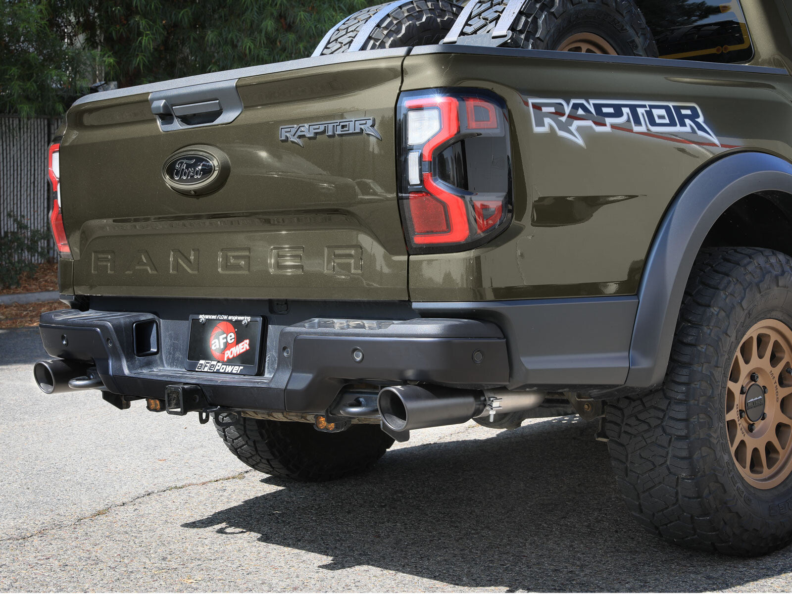 Vulcan Series 3 Inch 304 Stainless Steel Cat-Back Exhaust System Ford Ranger Raptor 24-26 V6-3.0L Twin Turbo