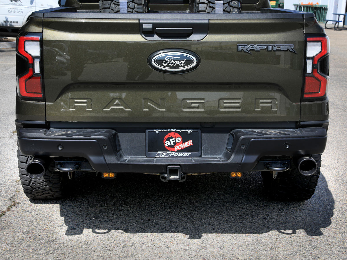 Vulcan Series 3 Inch 304 Stainless Steel Cat-Back Exhaust System Ford Ranger Raptor 24-26 V6-3.0L Twin Turbo