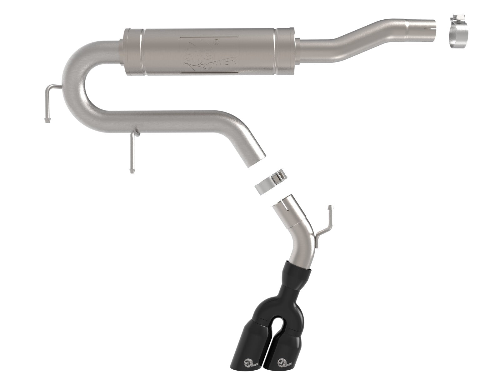 Rebel Series 2-1/2 Inch 304 Stainless Steel Cat-Back Exhaust Ford Maverick 22-26 L4-2.5L FWD