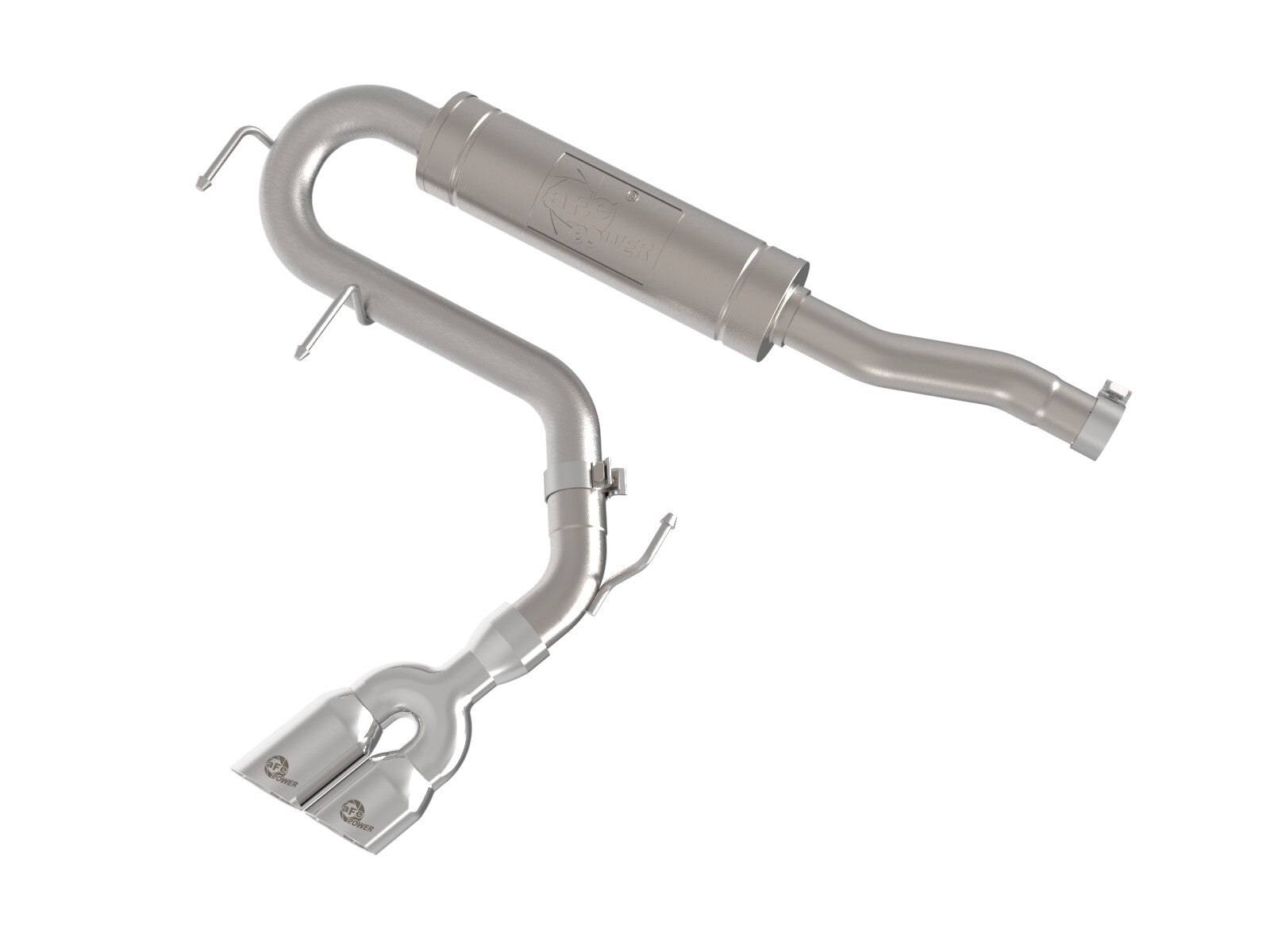 Rebel Series 2-1/2 Inch 304 Stainless Steel Cat-Back Exhaust Ford Maverick 22-26 L4-2.5L FWD