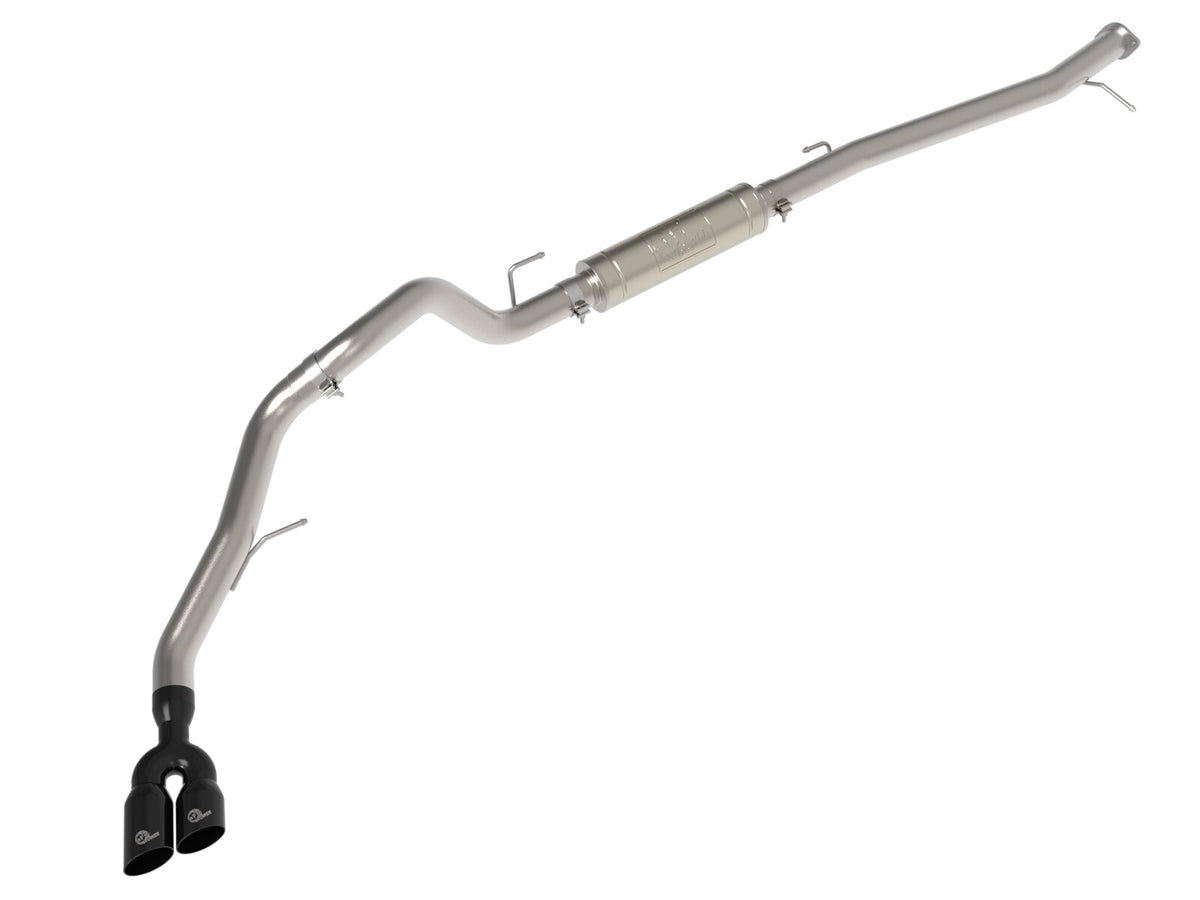 Vulcan Series 3 Inch Stainless Steel Rear Exit Exhaust System Ford Ranger/Ranger Raptor 22-26 L4-2.0L Turbo Diesel