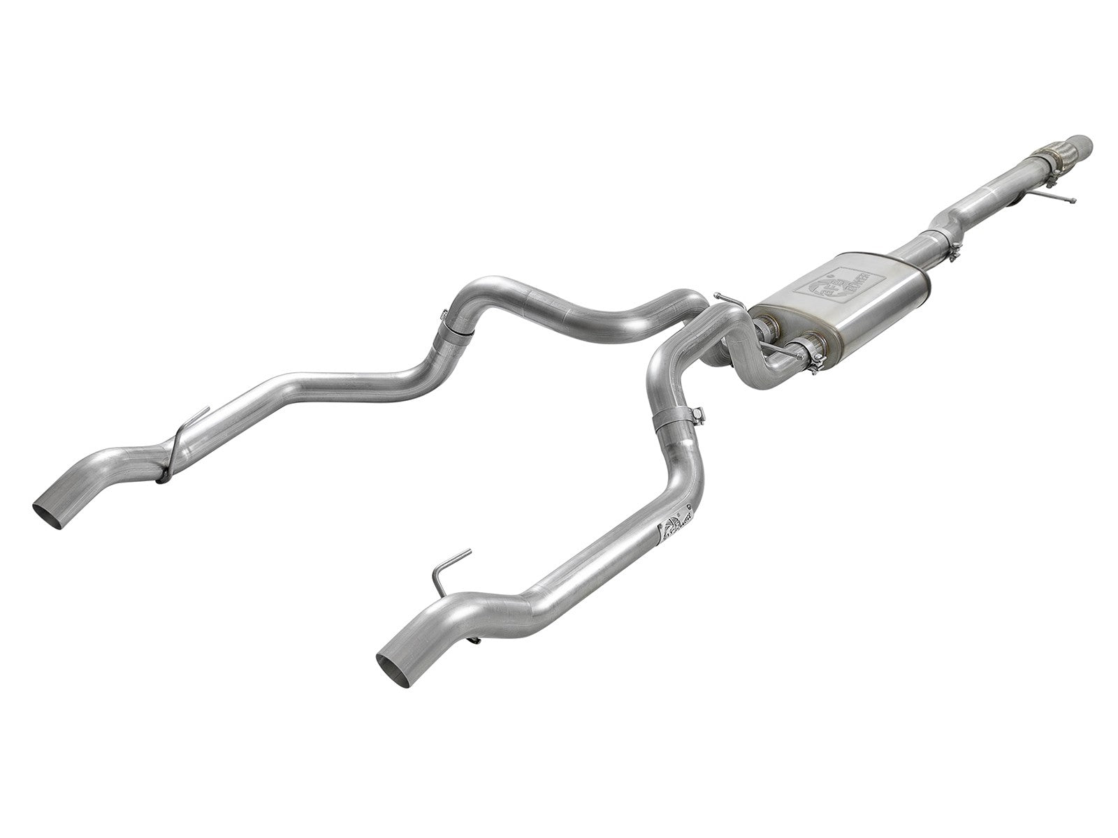 Vulcan Series 304 Stainless Steel Cat-Back Exhaust System w/o Tip GM Silverado/Sierra 1500 19-26 V8-6.2L