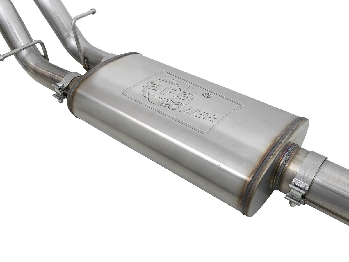 Vulcan Series 304 Stainless Steel Cat-Back Exhaust System w/o Tip GM Silverado/Sierra 1500 19-26 V8-6.2L