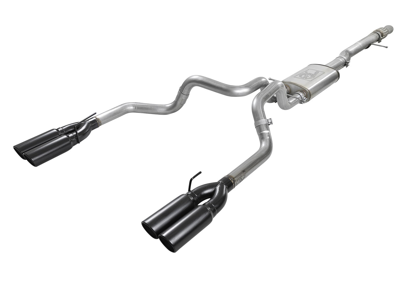 Vulcan Series 304 Stainless Steel Cat-Back Exhaust System GM Silverado/Sierra 1500 19-26 V8-6.2L