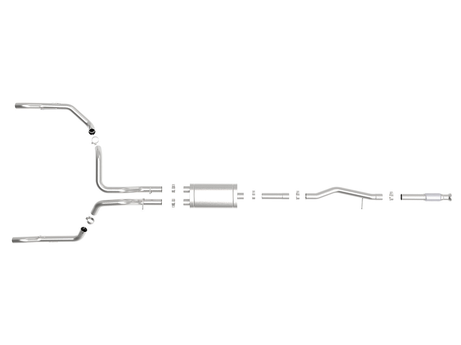 Vulcan Series 3 Inch 304 Stainless Steel Cat-Back Exhaust System Uses OE Tips GM Silverado/Sierra 1500 19-26 V8-5.3L