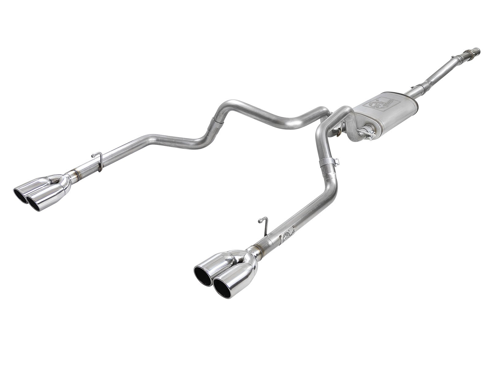 Vulcan Series 304 Stainless Steel Cat-Back Exhaust System GM Silverado/Sierra 1500 19-26 V6-4.3L/V8-5.3L