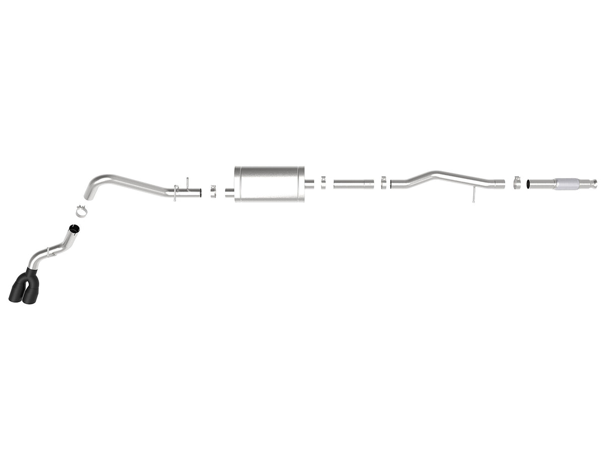 Vulcan Series 3 Inch 304 Stainless Steel Cat-Back Exhaust System GM Silverado/Sierra 1500 19-26 V6-4.3L/V8-5.3L