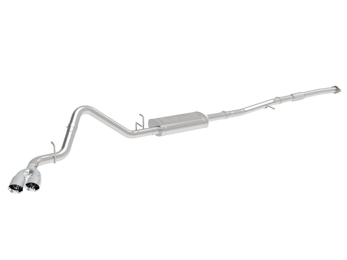 Vulcan Series 3 Inch 304 Stainless Steel Cat-Back Exhaust System GM Silverado/Sierra 1500 19-26 L4-2.7L Turbo