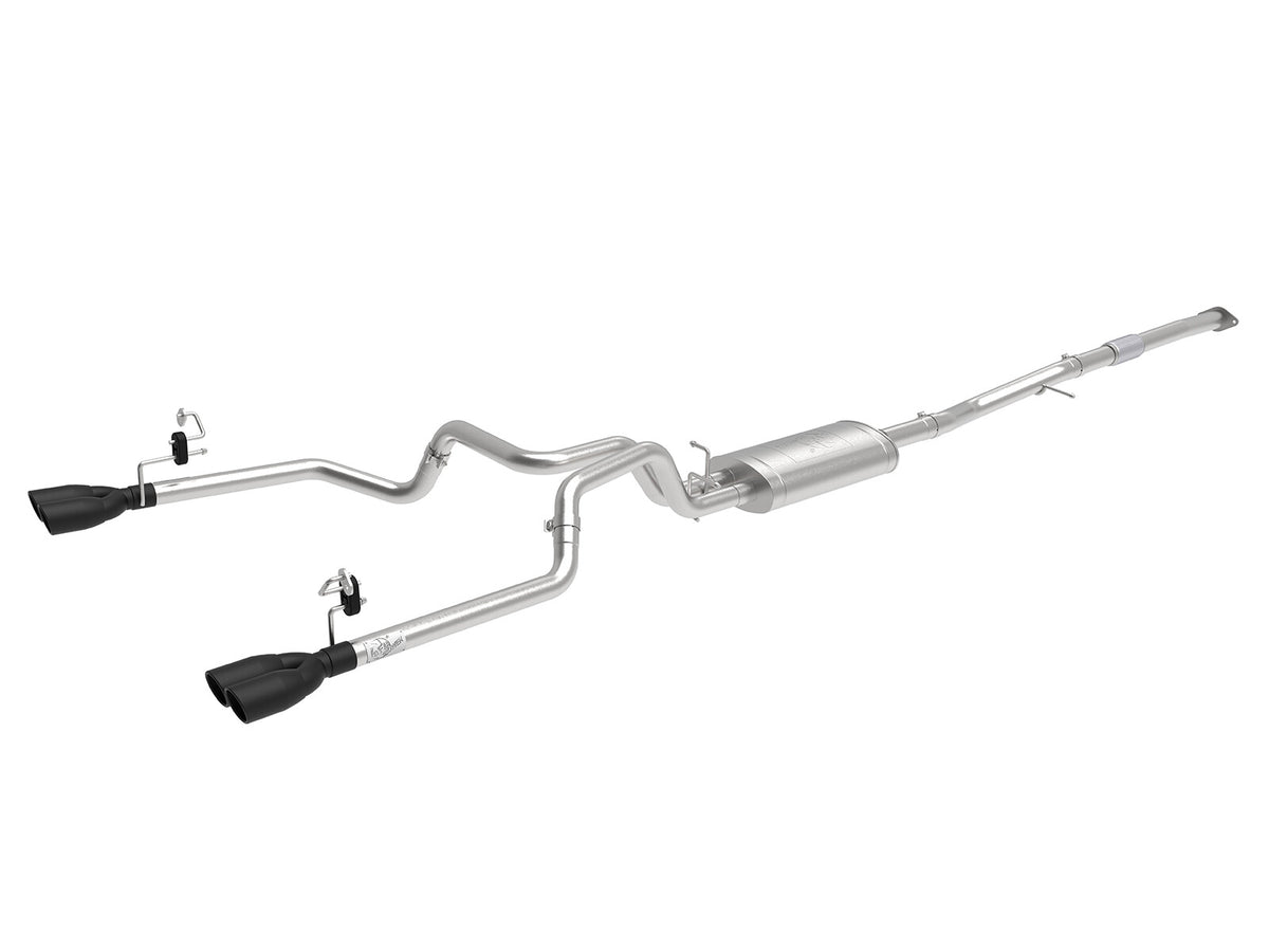 Vulcan Series 304 Stainless Steel Cat-Back Exhaust System GM Silverado/Sierra 1500 19-26 L4-2.7L Turbo