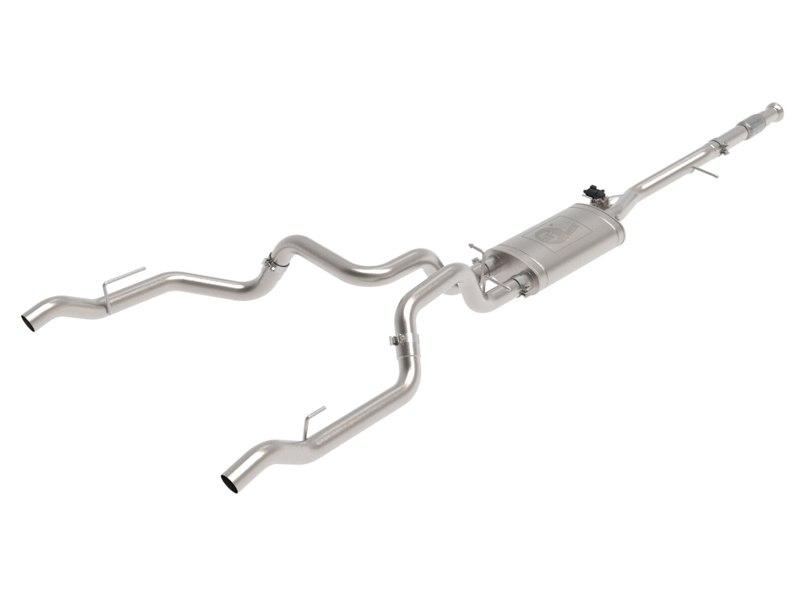 Gemini XV 3 Inch 304 Stainless Steel Cat-Back Exhaust System w/ Cut-Out GM Silverado/Sierra 1500 19-26 V8-5.3L