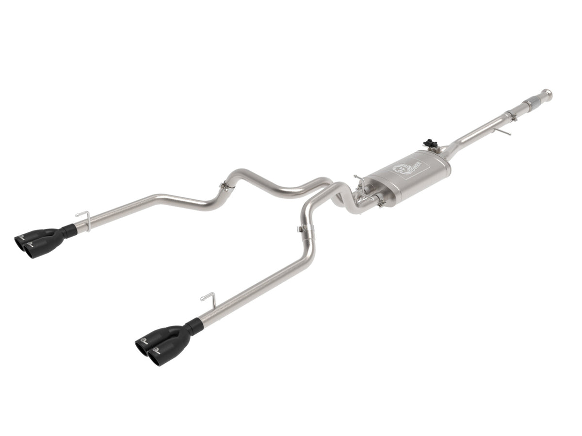 Gemini XV 3 Inch 304 Stainless Steel Cat-Back Exhaust System w/ Cut-Out GM Silverado/Sierra 1500 19-26 V8-5.3L