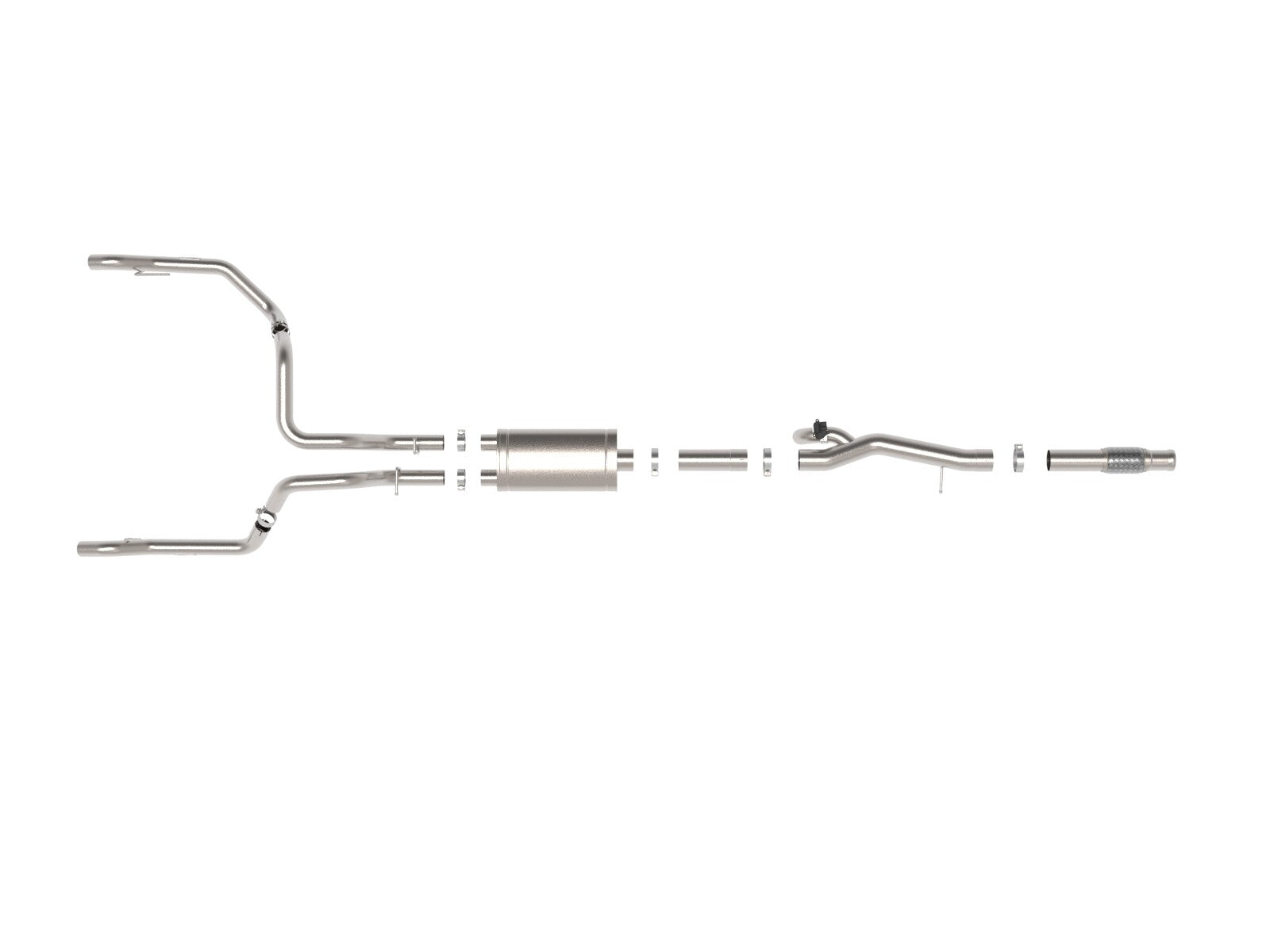Gemini Xv 3 Inch 304 Stainless Steel Cat-Back Hi-Tuck Exhaust System w/ Cut-Out GM Silverado/Sierra 1500 19-26 V8-6.2L