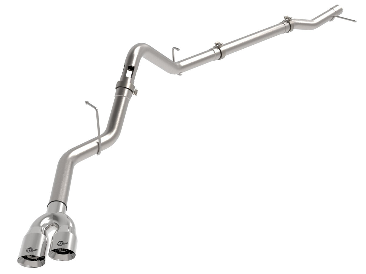 Rebel Xd Series 3 Inch 304 Stainless Steel Dpf-Back Exhaust w/Dual GM Trucks 23-26 L6-3.0L Turbo Diesel LZ0