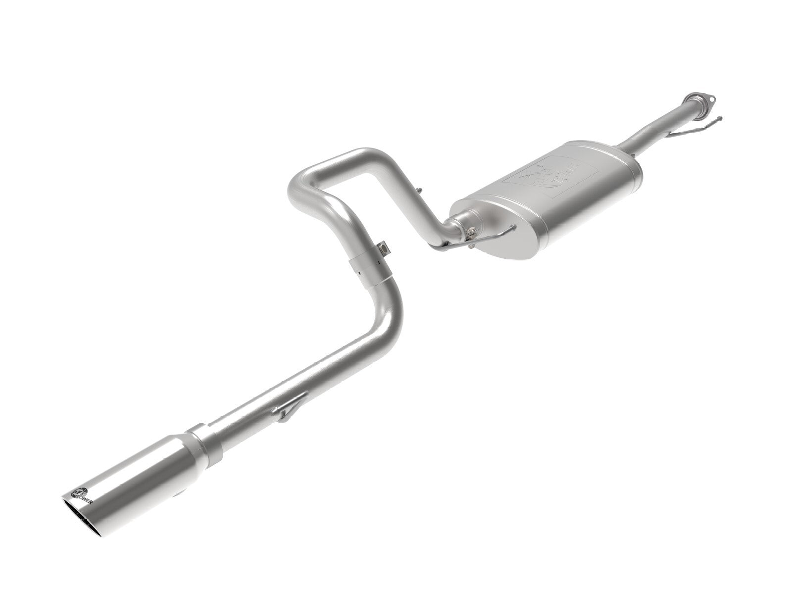 Mach Force-Xp 2-1/2 Inch 304 Stainless Steel Cat-Back Exhaust System w/ Polish Tip Toyota 4Runner 10-24 V6-4.0L