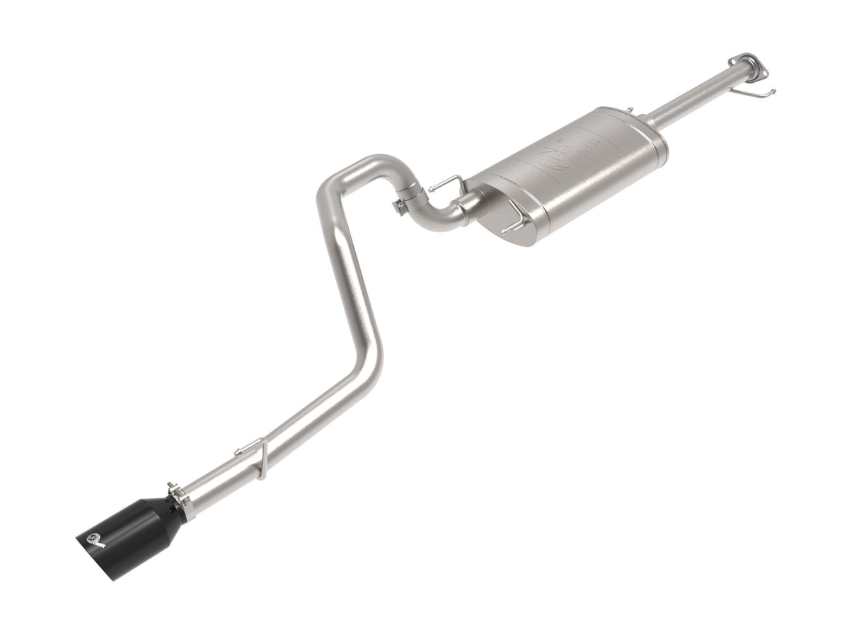 Vulcan Series 2-1/2 Inch 304 Stainless Steel Cat-Back Exhaust System w/Black Tip Lexus GX460 10-23 V8-4.6L