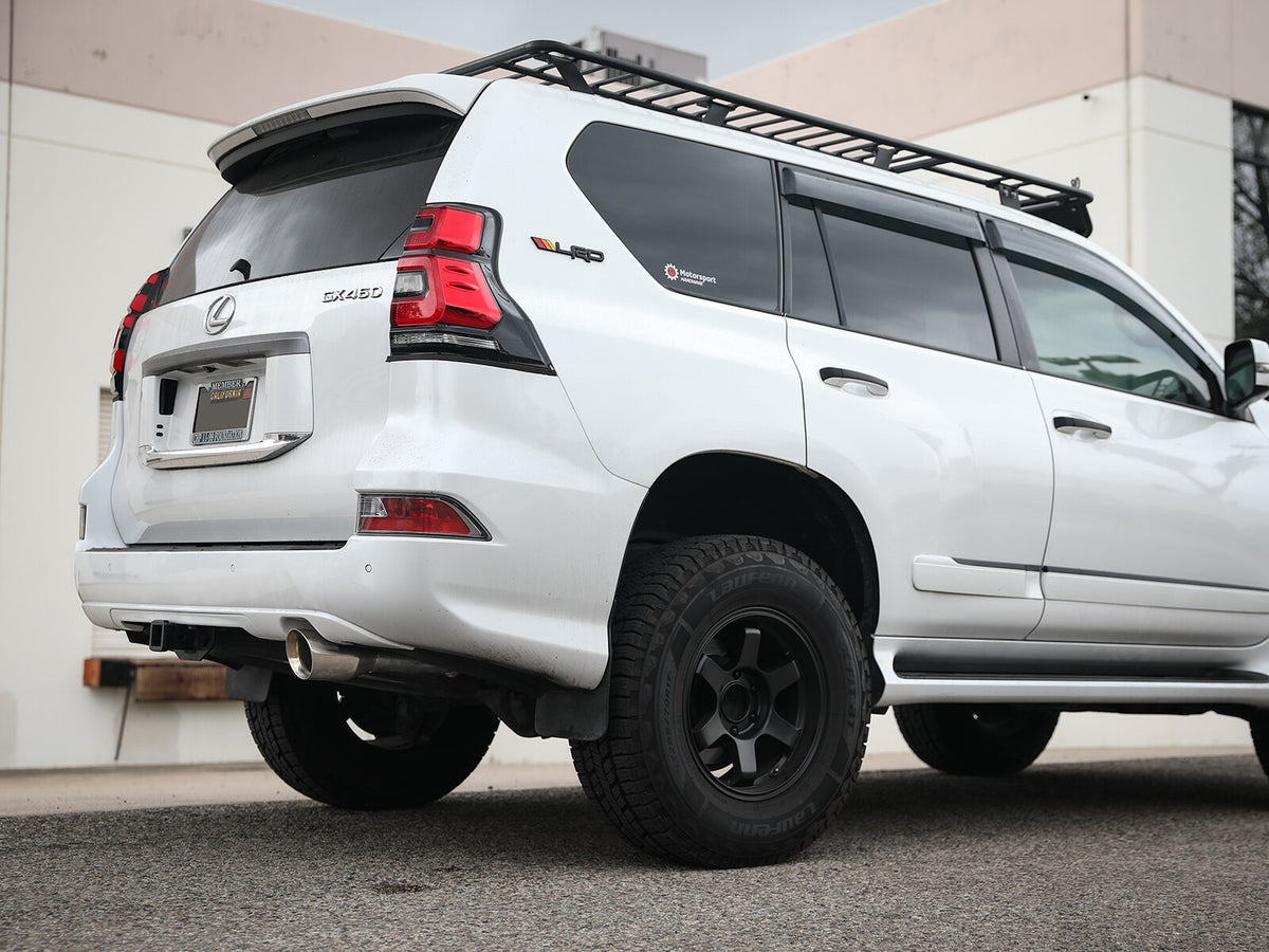Mach Force-Xp Cat-Back 304 Stainlees Steel Exhaust System w/ Polished Tip Lexus GX460 10-23 V8-4.6L