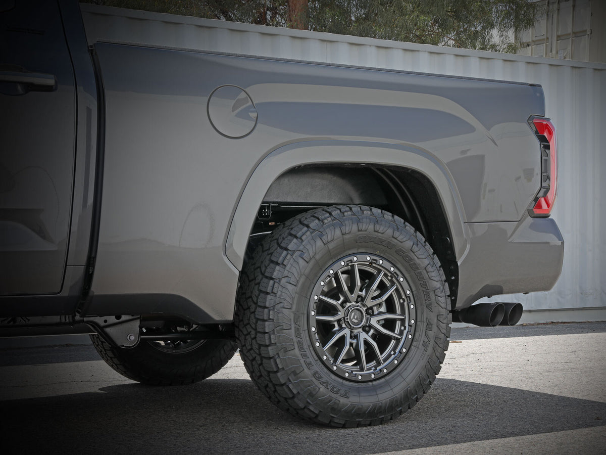 Vulcan Series 2-1/2 Inch to 3 Inch Stainless Steel Cat-Back Exhaust System Toyota Tundra 22-26 V6-3.4L Twin Turbo