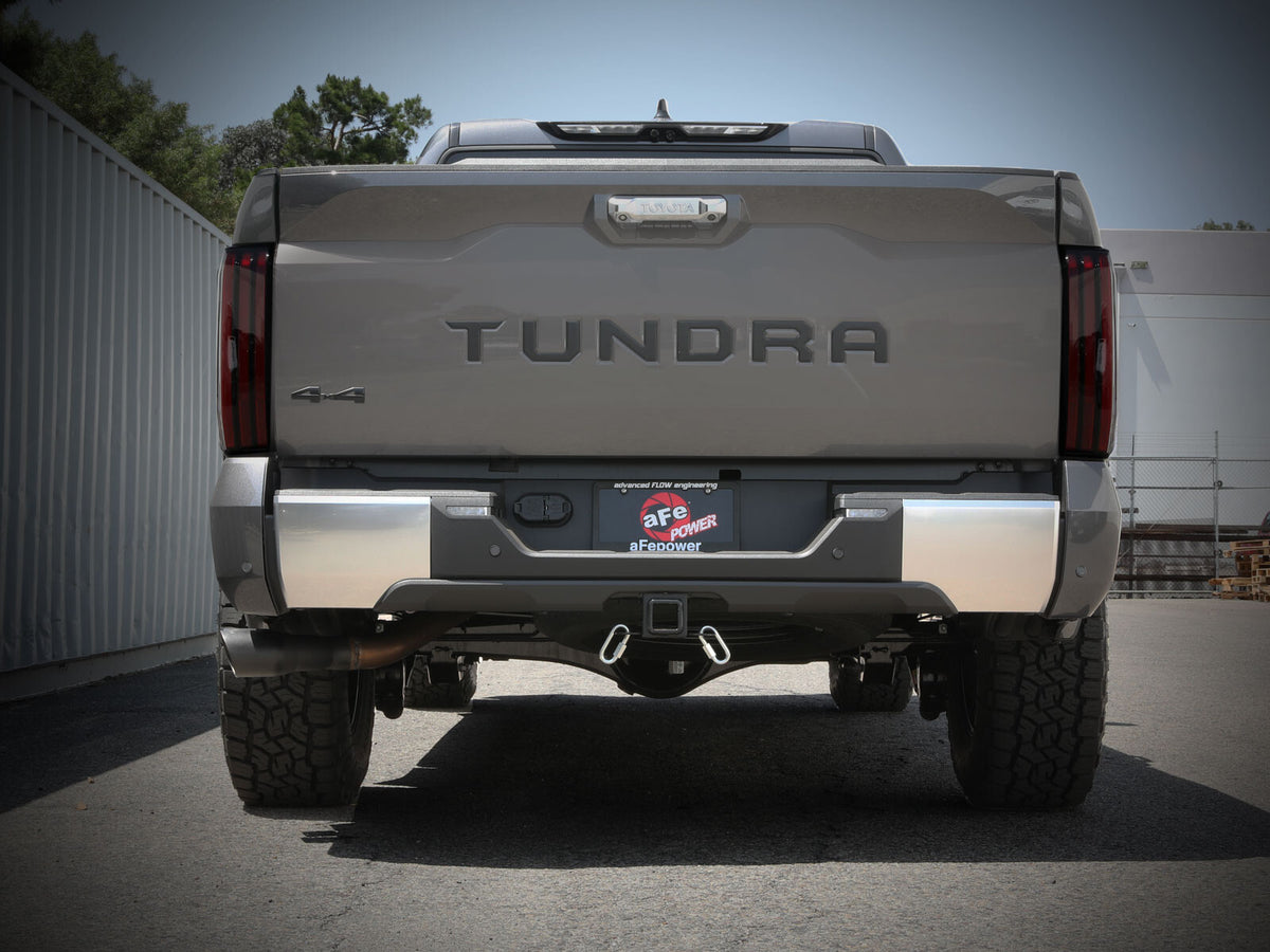 Vulcan Series 2-1/2 Inch to 3 Inch Stainless Steel Cat-Back Exhaust System Toyota Tundra 22-26 V6-3.4L Twin Turbo