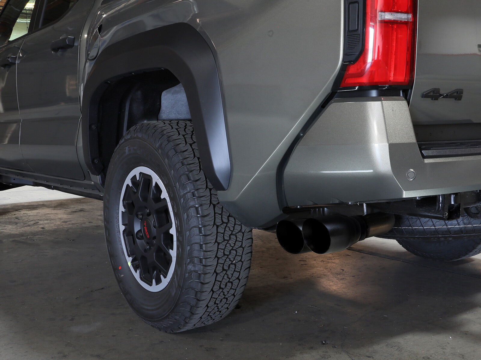 Vulcan Series 2-1/2 Inch to 3 Inch Stainless Steel Cat-Back Exhaust Toyota Tacoma 24-26 L4-2.4L Turbo Angled Cut