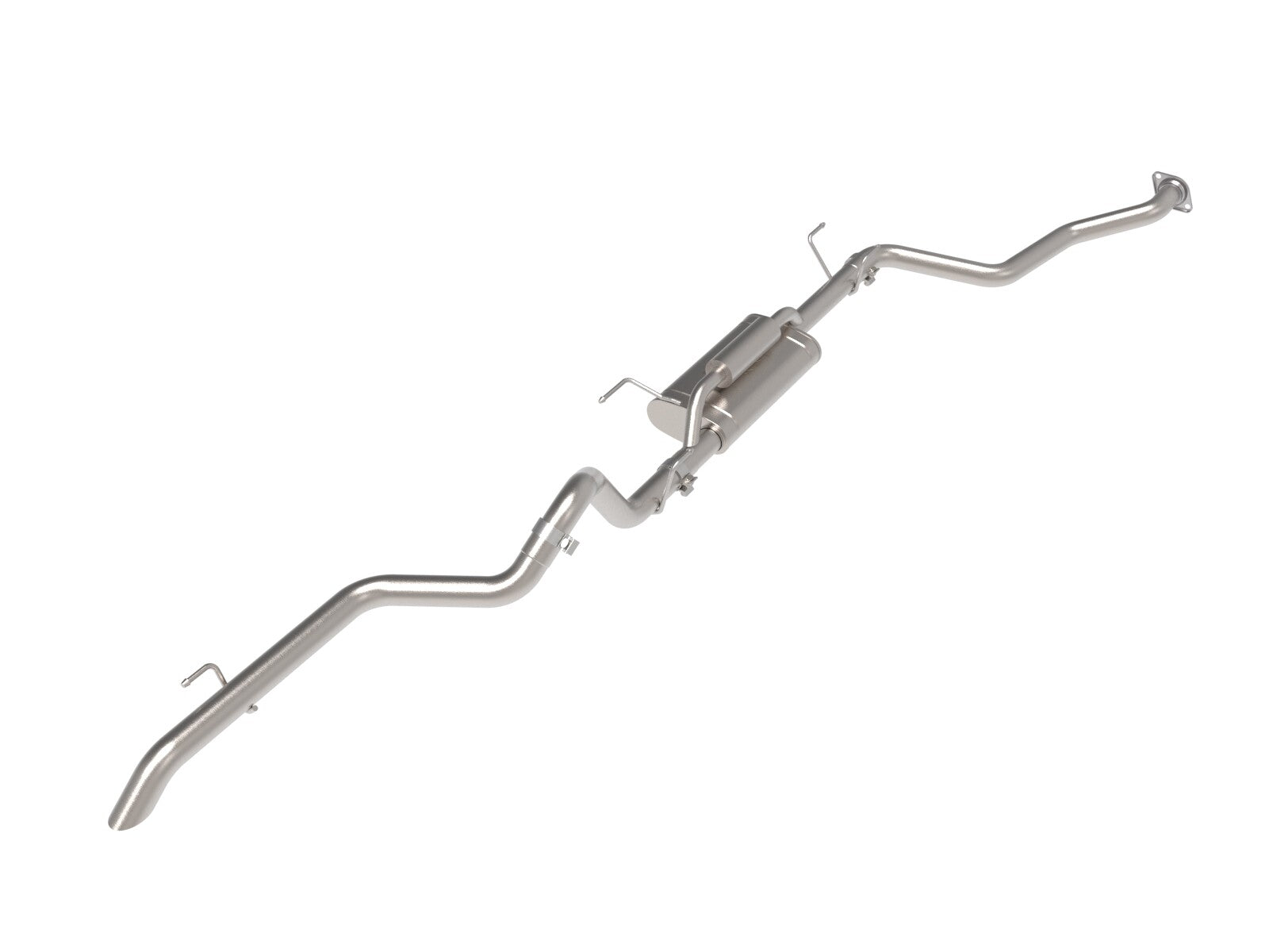 Vulcan Series 2-1/2 Inch 304 Stainless Steel Cat-Back Hi-Tuck Exhaust System Toyota Tacoma 24-26 L4-2.4L Turbo