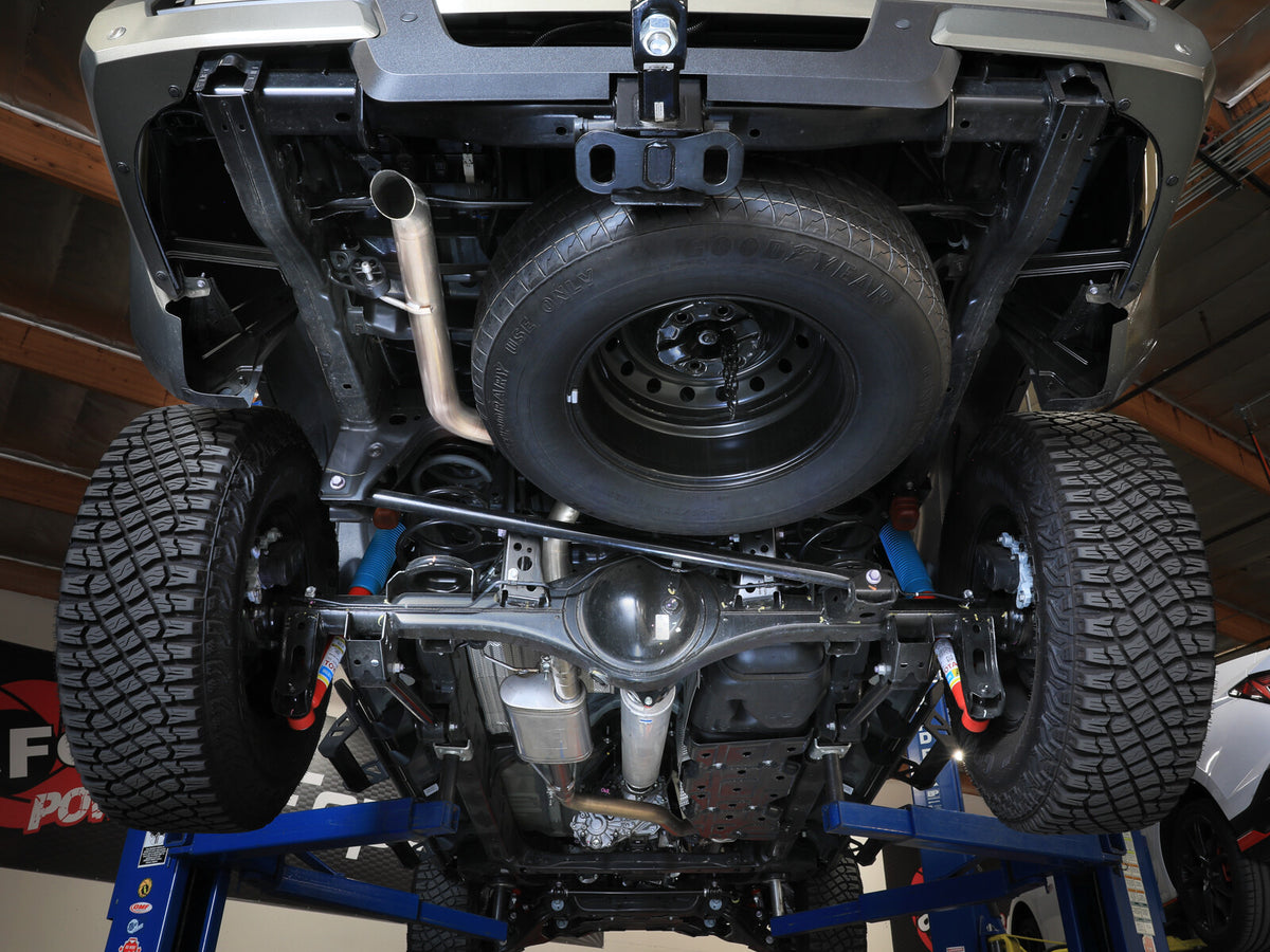 Vulcan Series 2-1/2 Inch 304 Stainless Steel Cat-Back Hi-Tuck Exhaust System Toyota Tacoma 24-26 L4-2.4L Turbo