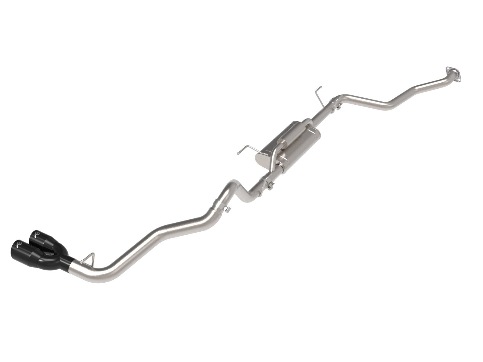 Vulcan Series 2-1/2 Inch to 3 Inch Stainless Steel Cat-Back Exhaust Toyota Tacoma 24-26 L4-2.4L Turbo Slant Cut