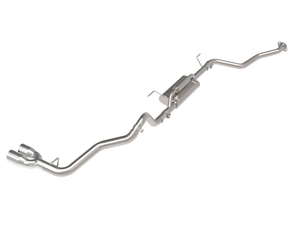 Vulcan Series 2-1/2 Inch to 3 Inch Stainless Steel Cat-Back Exhaust Toyota Tacoma 24-26 L4-2.4L Turbo Slant Cut