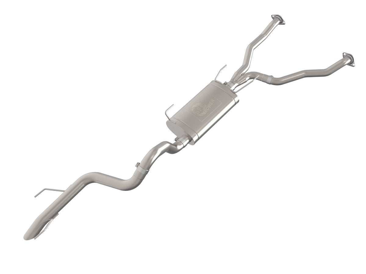 Vulcan Series 2-1/2 Inch to 3 Inch Stainless Steel Cat-Back Hi-Tuck Exhaust System Lexus GX550 24-26 V6-3.4L Twin Turbo