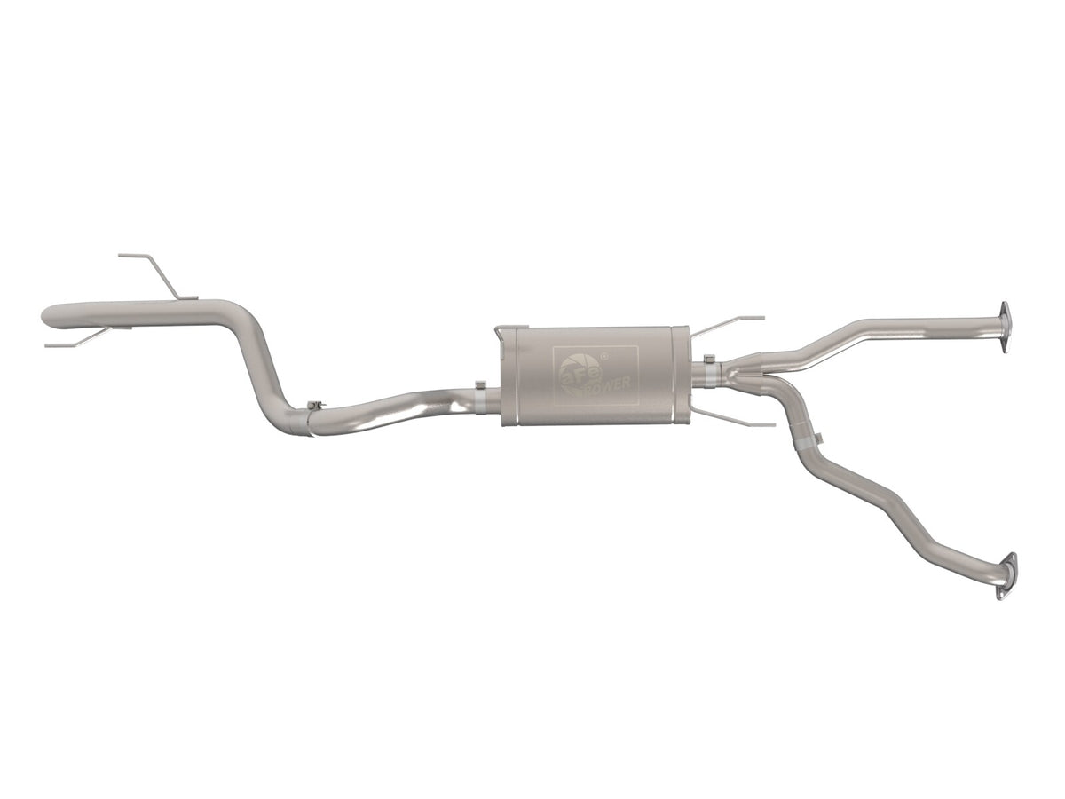 Vulcan Series 2-1/2 Inch to 3 Inch Stainless Steel Cat-Back Hi-Tuck Exhaust System Lexus GX550 24-26 V6-3.4L Twin Turbo