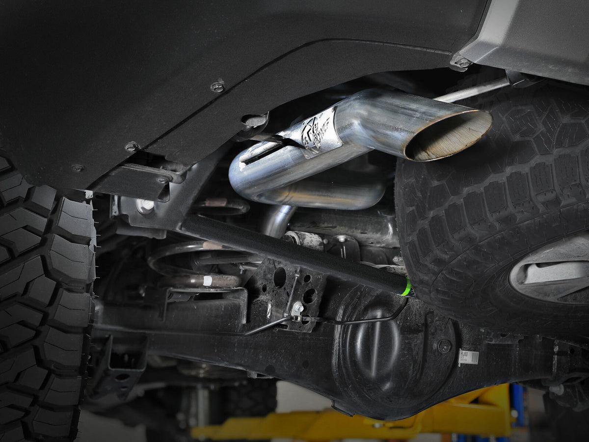Vulcan Series 2-1/2 Inch to 3 Inch Stainless Steel Cat-Back Hi-Tuck Exhaust System Lexus GX550 24-26 V6-3.4L Twin Turbo