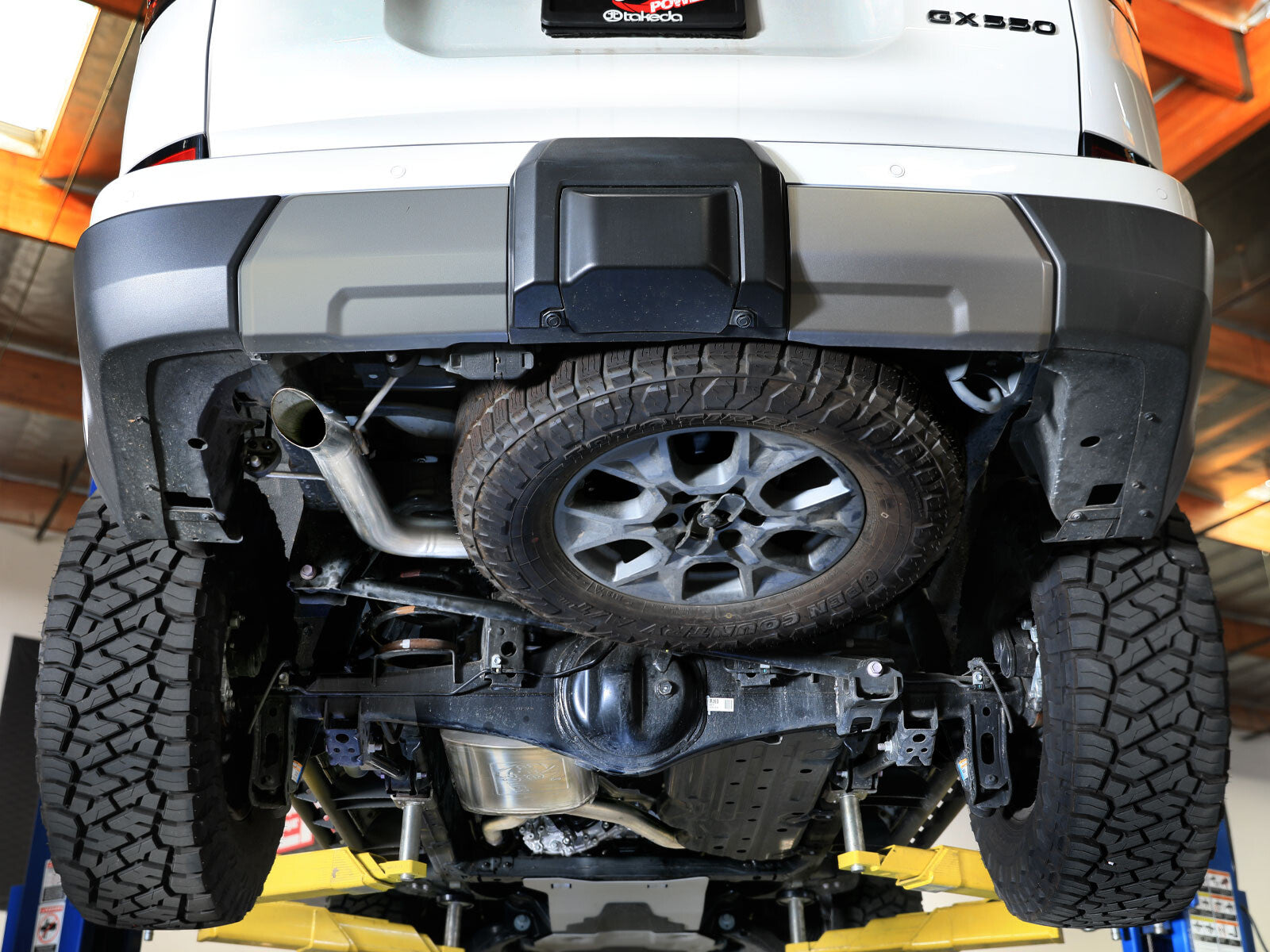 Vulcan Series 2-1/2 Inch to 3 Inch Stainless Steel Cat-Back Hi-Tuck Exhaust System Lexus GX550 24-26 V6-3.4L Twin Turbo