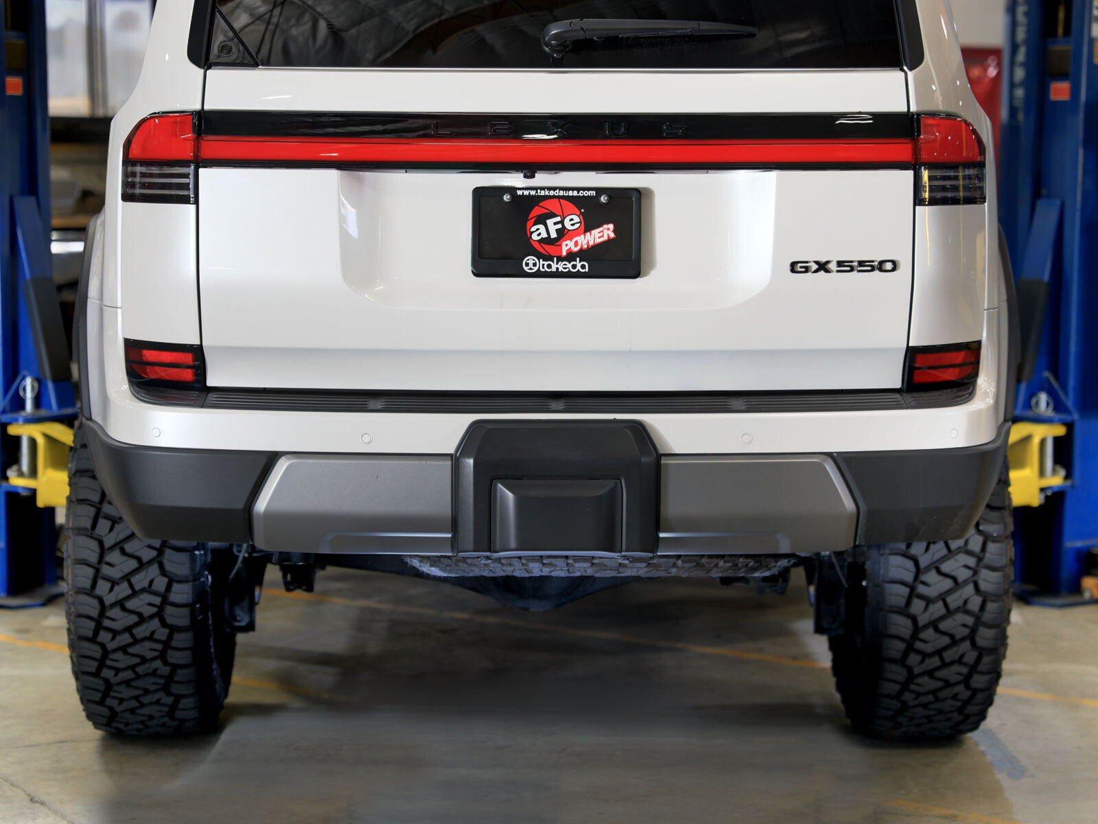 Vulcan Series 2-1/2 Inch to 3 Inch Stainless Steel Axle-Back Hi-Tuck Exhaust System Lexus GX550 24-26 V6-3.4L Twin Turbo